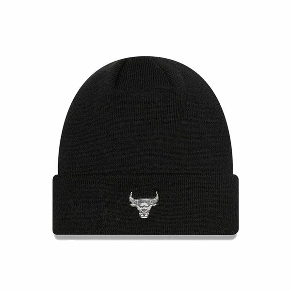 Gorro New Era NBA Chicago Bulls Metallic Talla única Negro