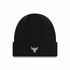 Gorro New Era NBA Chicago Bulls Metallic Talla única Negro