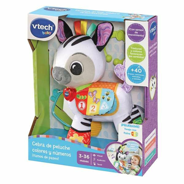 Peluche con Sonido Vtech Cebra 23 x 20 x 9 cm (ES)