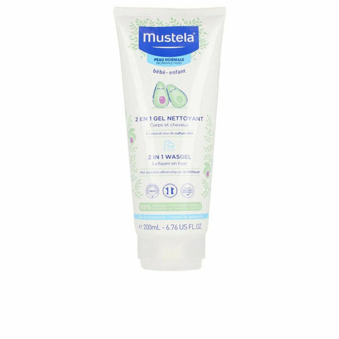 Gel de Ducha Mustela Bébé In 2 en 1 Bebé 200 ml