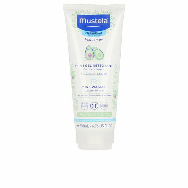 Gel de Ducha Mustela Bébé In 2 en 1 Bebé 200 ml