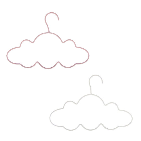 Perchas Atmosphera 29,8 x 21 x 0,4 cm Metal Nubes Multicolor 3 Piezas