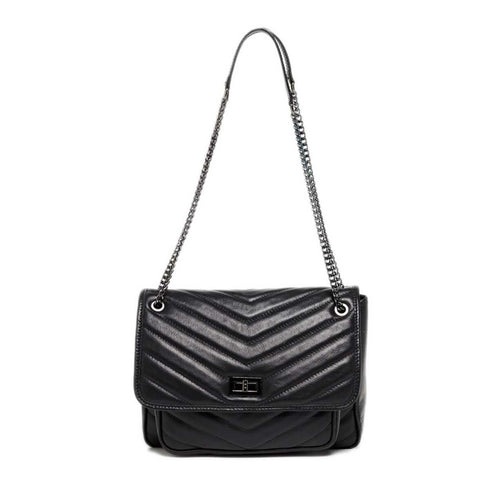 Bolso Mujer Maison Heritage MINI-TAMI-NOIR Negro 20 x 17 x 8 cm
