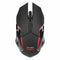 Ratón Gaming con LED Mars Gaming MMW 3200 dpi Negro