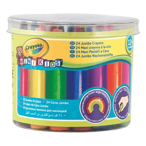 Ceras de colores Crayola 2.0784 Lavable (24 pcs)