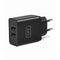Cargador de Pared 1LIFE 1IFEPA2USB 5V / 2,4A Negro