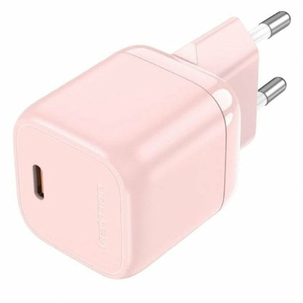Cargador de Pared Vention FAKW0-EU 30 W USB-C Rosa