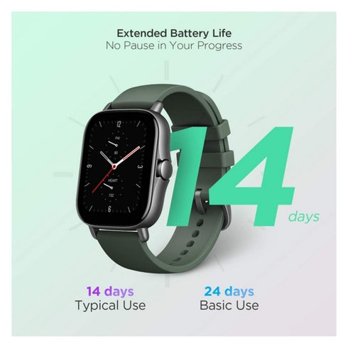 Smartwatch Amazfit GTS 2e 1,65" AMOLED 246 mAh Verde