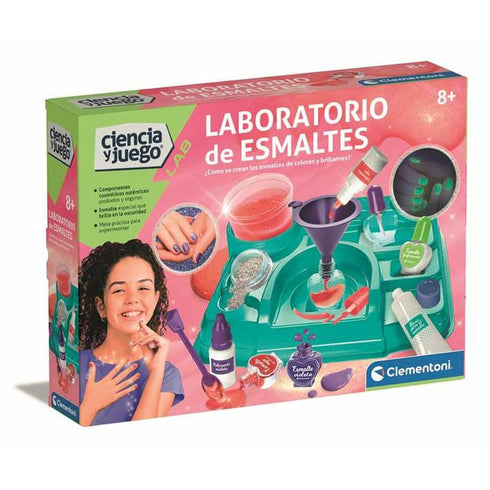 Juego Laboratorio Científico Clementoni Esmalte de uñas