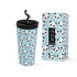 Taza Termo con Tapa iTotal Doble pared Azul Oso Panda Acero Inoxidable 350 ml