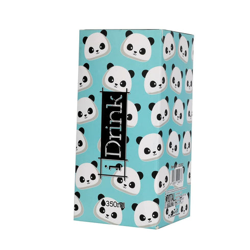 Taza Termo con Tapa iTotal Doble pared Azul Oso Panda Acero Inoxidable 350 ml