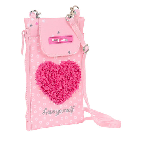 Monedero Safta Love Yourself Funda para Móvil Rosa