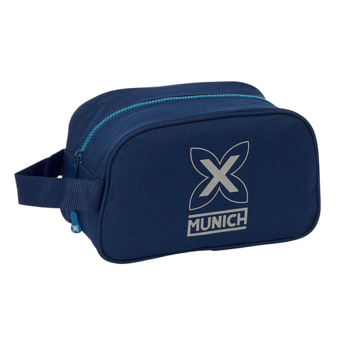 Neceser Escolar Munich Nautic Azul marino 26 x 15 x 12 cm