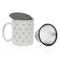Taza con Filtro para Infusiones Versa Stary Porcelana Gres