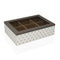 Caja para Infusiones Versa Stary Madera 17 x 7 x 24 cm