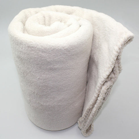 Manta Naturals Marfil 130 x 180 cm