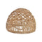 Pantalla de Lámpara DKD Home Decor Natural Trenzado 46 x 46 x 35 cm