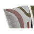 Cojín DKD Home Decor 45 x 10 x 45 cm Blanco Multicolor (2 Unidades)