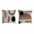 Cojín DKD Home Decor 45 x 10 x 45 cm Blanco Multicolor (2 Unidades)