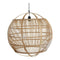 Lámpara de Techo DKD Home Decor 55,5 x 55,5 x 55 cm Natural Bambú 220 V 50 W