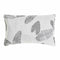 Cojín DKD Home Decor 8424001814572 Blanco Gris Rectangular Flor Tropical 60 x 10 x 40 cm