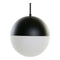Lámpara de Techo DKD Home Decor Blanco Negro Metal Cristal 220 V 50 W (30 x 30 x 60 cm)