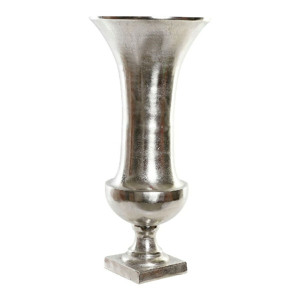 Jarrón DKD Home Decor Alto Aluminio (28.5 x 28.5 x 62 cm)