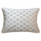 Cojín DKD Home Decor 8424001850334 Gris 50 x 10 x 30 cm Blanco Rombos