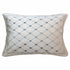 Cojín DKD Home Decor 8424001850334 Gris 50 x 10 x 30 cm Blanco Rombos