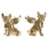 Figura Decorativa DKD Home Decor S3019515 24 x 20 x 27 cm Dorado Perro (2 Unidades)