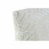 Cojín DKD Home Decor Blanco Cuadrada Zig-zag Alpino 45 x 10 x 45 cm