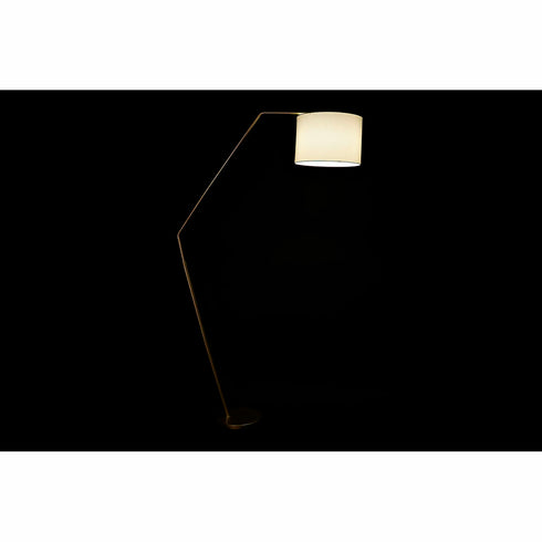 Lámpara de Pie DKD Home Decor 91 x 31 x 196 cm Dorado Metal Naranja Blanco Plástico 220 V 50 W