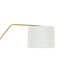 Lámpara de Pie DKD Home Decor 91 x 31 x 196 cm Dorado Metal Naranja Blanco Plástico 220 V 50 W