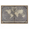 Cuadro DKD Home Decor S3017928 Mapamundi (120 x 4 x 80 cm)