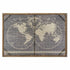 Cuadro DKD Home Decor S3017928 Mapamundi (120 x 4 x 80 cm)
