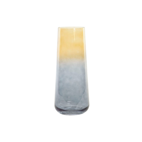 Jarrón DKD Home Decor Bicolor Cristal 11 x 11 x 26 cm