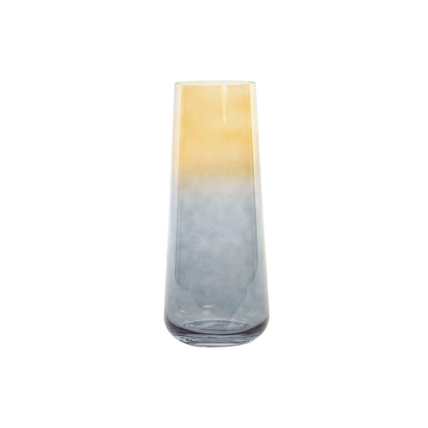 Jarrón DKD Home Decor Bicolor Cristal 11 x 11 x 26 cm