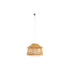Lámpara de Techo DKD Home Decor Marrón Bambú 50 W 43 x 43 x 29 cm