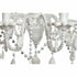 Lámpara de Techo DKD Home Decor Blanco Metal Abeto Plástico 40 W Romántico Decapé 58 x 58 x 56 cm