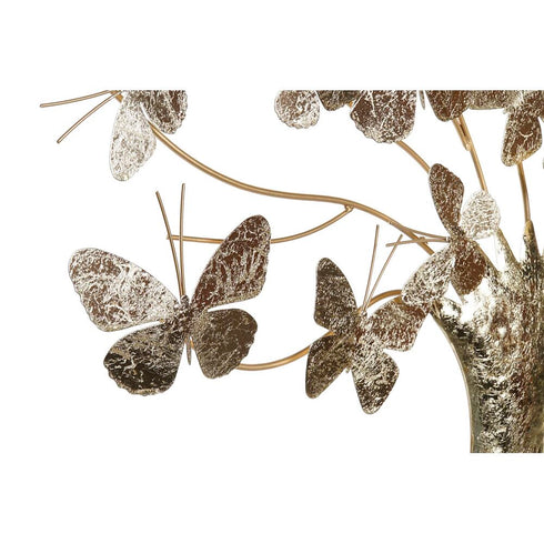 Figura Decorativa DKD Home Decor Dorado Metal (68,6 x 9 x 71,8 cm)