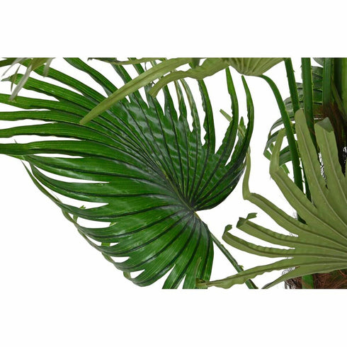 Planta Decorativa DKD Home Decor Verde PE Palmera (50 x 50 x 120 cm)