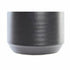 Jarrón DKD Home Decor Negro Porcelana Moderno 15 x 15 x 32 cm
