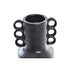 Jarrón DKD Home Decor Negro Porcelana Moderno 15 x 15 x 32 cm