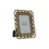 Marco de Fotos DKD Home Decor Dorado Resina Cristal Shabby Chic 17,3 x 1,8 x 22 cm