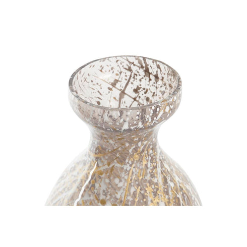 Jarrón DKD Home Decor Cristal Bicolor (14 x 14 x 32 cm)