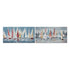 Cuadro DKD Home Decor 140 x 2,8 x 70 cm Veleros Mediterráneo (2 Unidades)