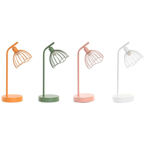 Lámpara de mesa DKD Home Decor 20 x 14 x 40 cm Metal 220 V 40 W 25 W 4 Piezas