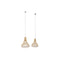 Lámpara de Techo DKD Home Decor Marrón 50 W 45 x 45 x 54 cm