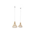 Lámpara de Techo DKD Home Decor Marrón 50 W 45 x 45 x 54 cm