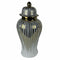 Tibor DKD Home Decor Porcelana Dorado Blanco Oriental (20 x 20 x 43 cm)